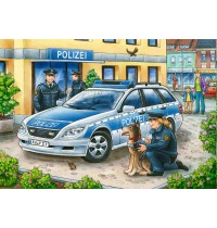 Ravensburger Puzzle - Polizei und Feuerwehr, 2x12 Teile