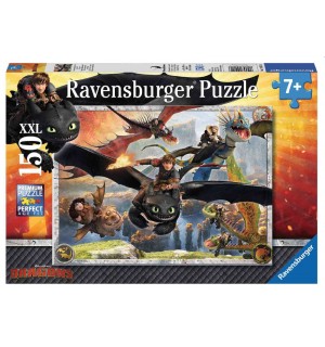 Ravensburger Puzzle - Drachenzähmen leicht gemacht, 150 XXL-Teile