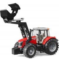 BRUDER - Massey Ferguson 7624 mit Frontlader