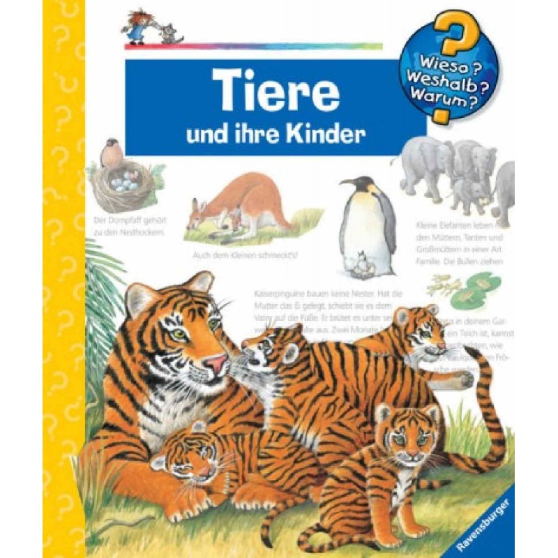 Ravensburger Buch - Wieso? Weshalb? Warum? - Tiere Und Ihre Kinder ...