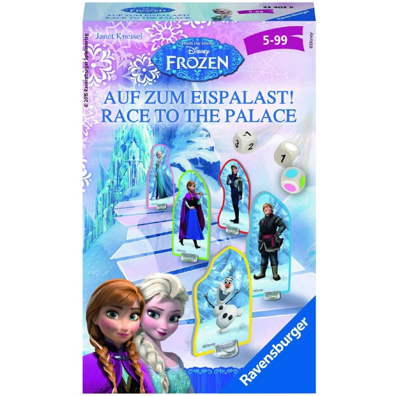 Ravensburger Spiel Disney Frozen Eisprinzessin Auf zum Eispalast Mitbringspiel 