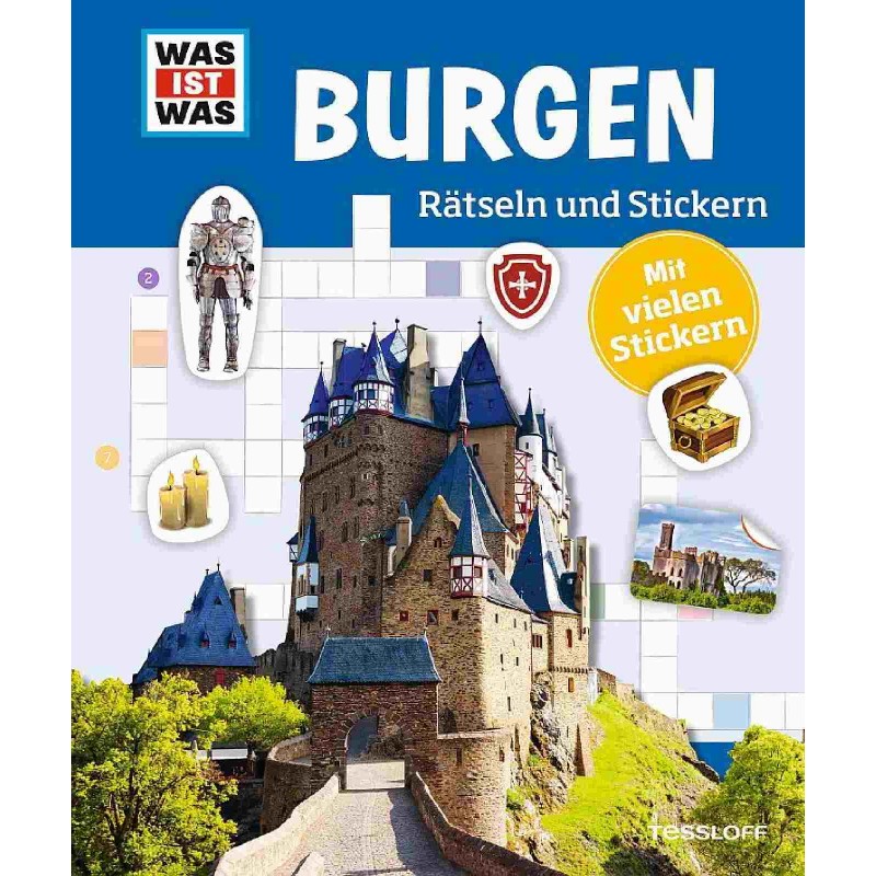 Tessloff - Was ist Was - Rätseln und Stickern - Burgen