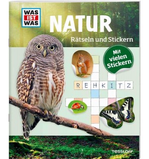 Tessloff - Was ist Was - Rätseln und Stickern - Natur