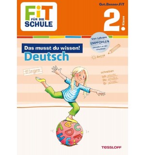 Tessloff - Fit für die Schule - Das musst du wissen! Deutsch 2. Klasse