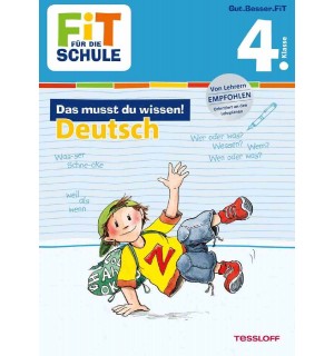 Tessloff - Fit für die Schule - Das musst du wissen! Deutsch 4. Klasse