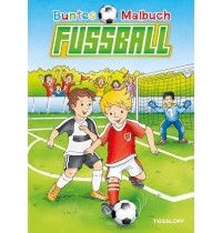Tessloff - Malen und Rätseln und mehr - Malen - Buntes Malbuch Fußball