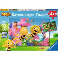 Ravensburger Puzzle - Die kleine Biene Maja, 2x24 Teile