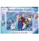 Ravensburger Puzzle - Glitzerpuzzle - Frozen - Glitzernder Schnee, 100 Teile