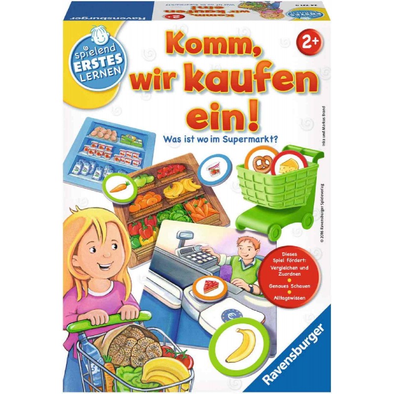 Ravensburger Spiel - Komm, wir kaufen ein!