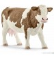 Schleich - World of Nature - Farm Life - Bauernhoftiere - Fleckvieh-Kuh