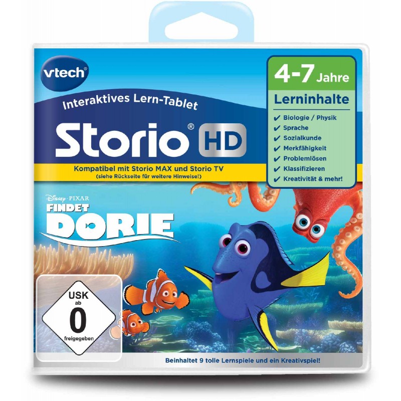 VTech - Storio MAX und Storio TV Lernspiel - Findet Dorie HD
