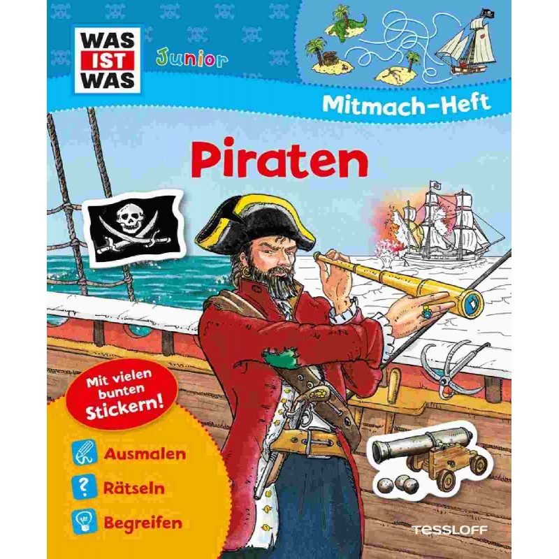 Tessloff Was Ist Was Junior Mitmach Heft Piraten Was Ist Was 9783788619961