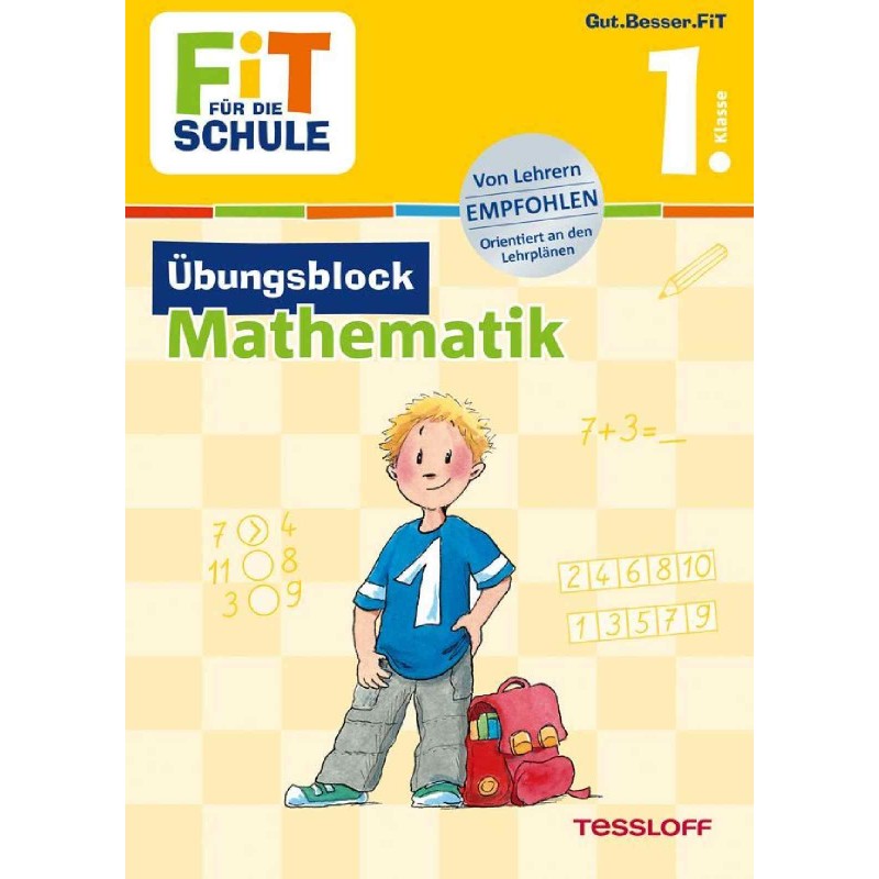 Tessloff - Fit für die Schule - Übungsblock Mathematik 1. Klasse