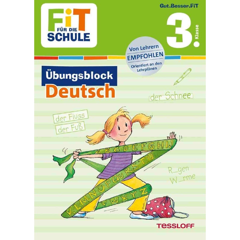 Tessloff - Fit für die Schule - Übungsblock Deutsch 3. Klasse