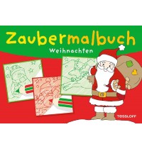 Tessloff - Malen, Rätseln & mehr - Zaubermalbuch Weihnachten