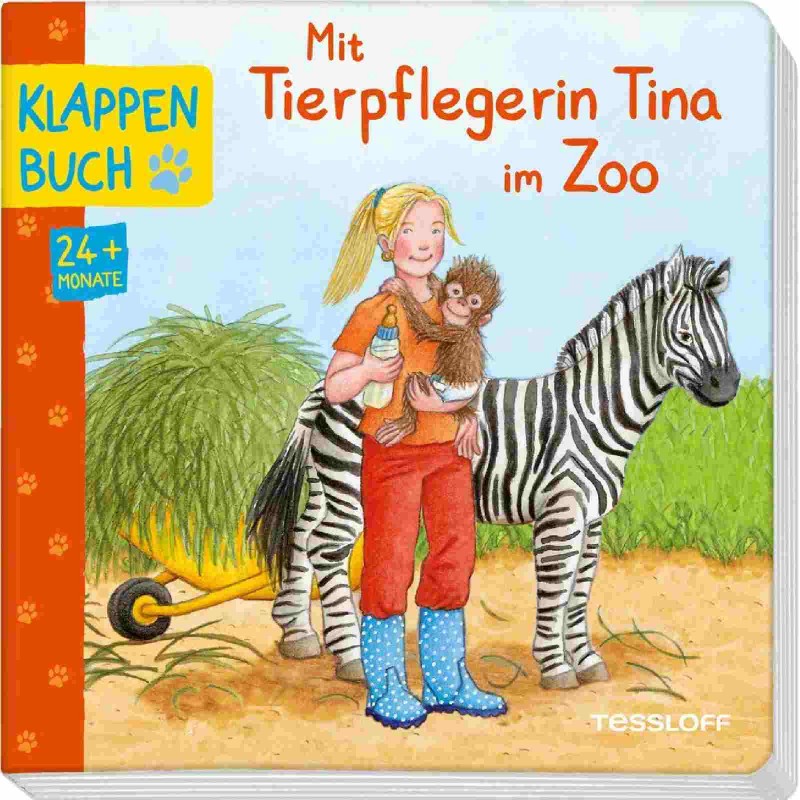 Tessloff - Klappenbuch - Mit Tierpflegerin Tina im Zoo