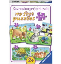 Ravensburger Puzzle - my first Puzzle - Niedliche Haustiere, 8 Teile