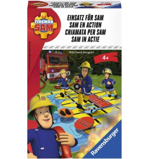 Ravensburger Spiel - Mitbringspiel Fireman Sam Einsatz für Sam