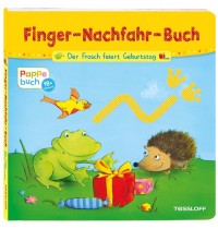 Tessloff - Malen, Rätseln & mehr - Finger-Nach-Fahrbuch Der Frosch feiert Geburtstag