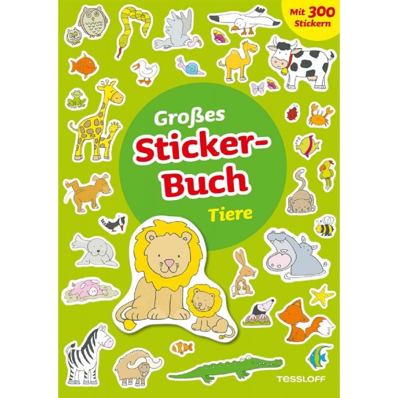 Tessloff - Großes Stickerbuch Tiere