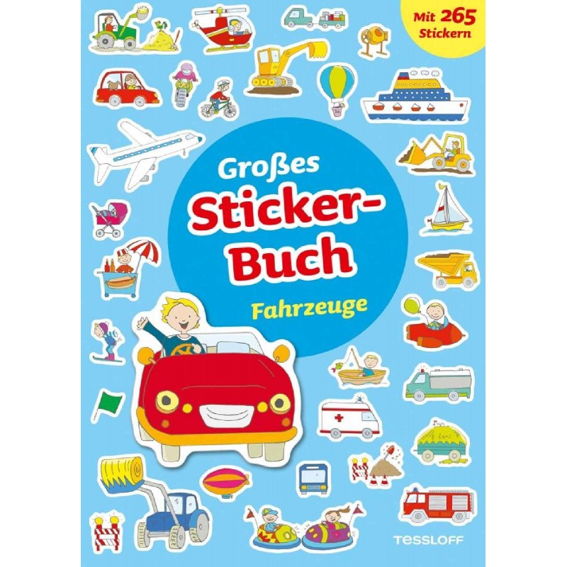 Tessloff - Großes Stickerbuch Fahrzeuge