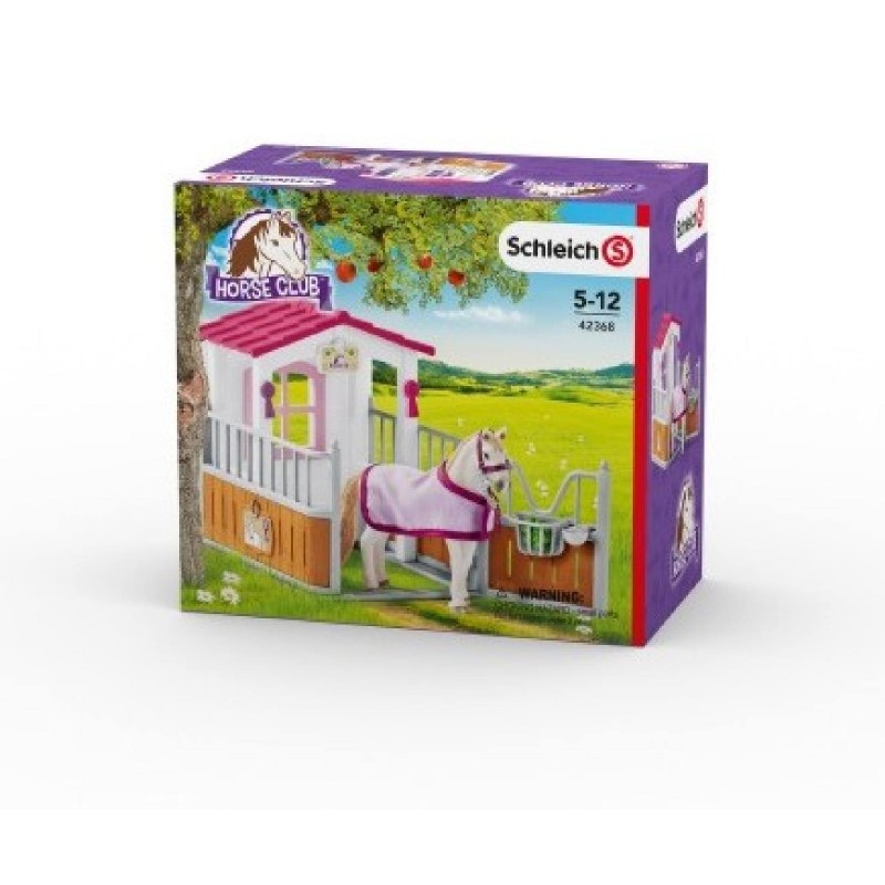 Schleich - Horse Club - Pferdebox mit Lusitano Stute