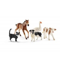 Schleich - World of Nature - Farm Life - Fahrzeuge - Farm World Tier-Mix