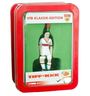 Tipp-Kick VfB Stuttgart Star-Kicker, weiß in Metallbox - Lizenz Edition