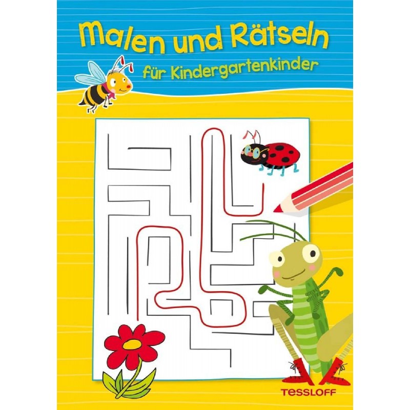 Tessloff - Malen und Rätseln für Kindergartenkinder