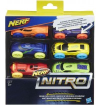 Hasbro - Nerf Nitro Soft Racer 6er Pack