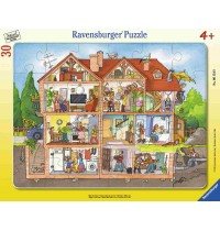 Ravensburger Puzzle - Blick ins Haus, 30 Teile