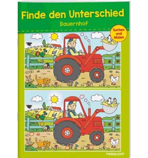 Tessloff - Malen & Rätseln und mehr - Finde den Untschied - Bauernhof