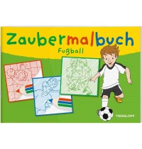 Tessloff - Malen & Rätseln und mehr - Zaubermalbuch - Fußball