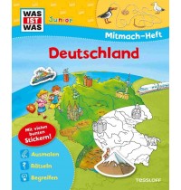 Tessloff - Was ist Was - Junior Mitmach-Heft Deutschland, neu