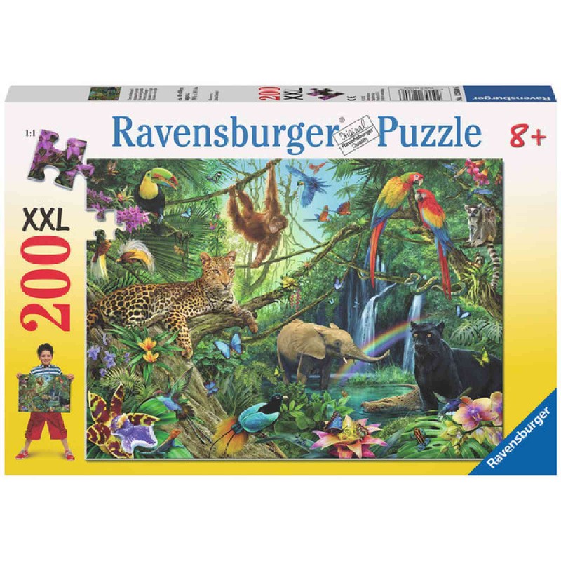 Laubsägevorlage für 3 Puzzle-Schaukeltiere 