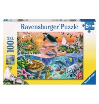 Ravensburger Puzzle - Bunter Ozean, 100 XXL-Teile