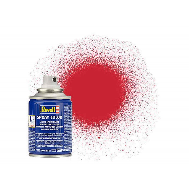 Revell - Spray feuerrot, seidenmatt