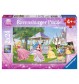 Ravensburger Puzzle - Disney™ Princess - Zauberhafte Prinzessinnen, 2x24 Teile