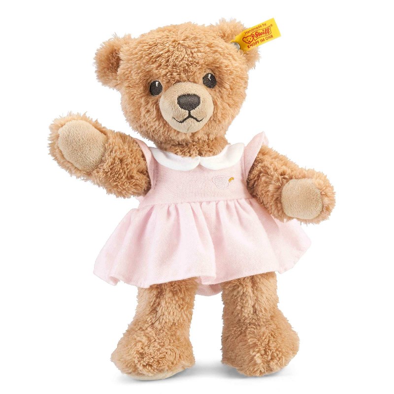 Steiff - Teddybären - Teddybären für Babys - Schlaf-gut-Bär, rosa, 25cm