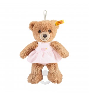 Steiff - Babywelt - Spielzeug - Spieluhren - Schlaf-gut-Bär Spieluhr, rosa, 20cm