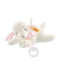 Steiff - Babywelt - Spielzeug - Spieluhren - Träum-süß-Lamm Spieluhr, rosa, 25cm