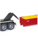 SIKU Control 32 - 3-Achs-Hakenliftfahrgestell mit Mulde