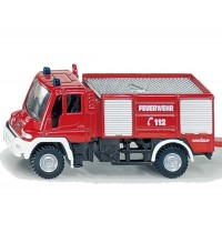 SIKU Super - Unimog Feuerwehr mit Boot