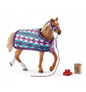 Schleich - Horse Club - Englisches Vollblut mit Decke