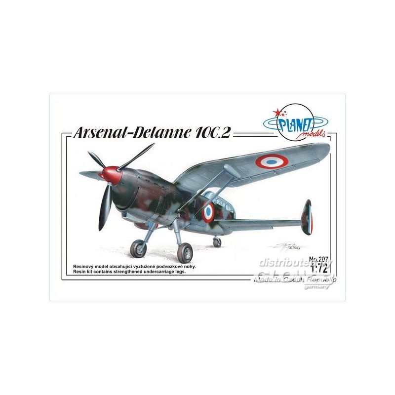 1/72 Arsenal Delanne 10C.2 Planet Models