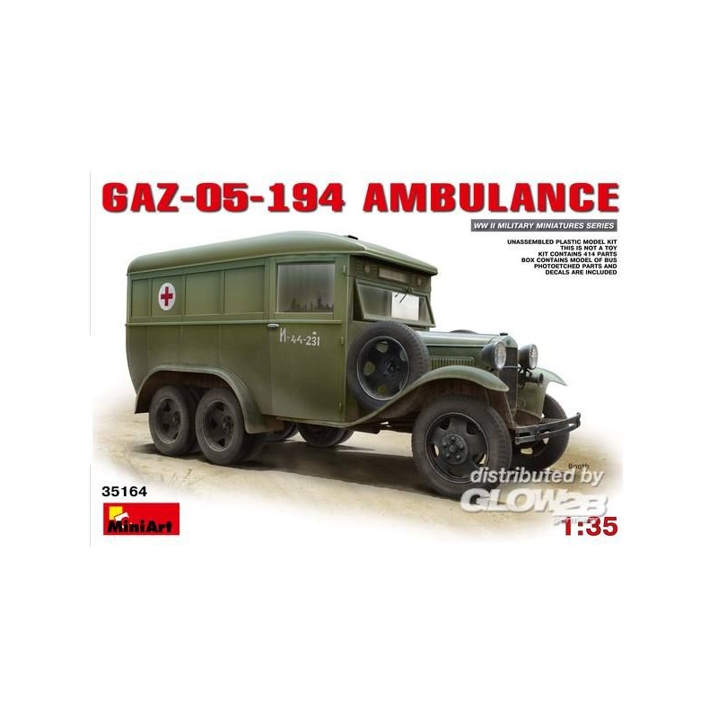 1/35 GAZ-05-194 Ambulance MiniArt