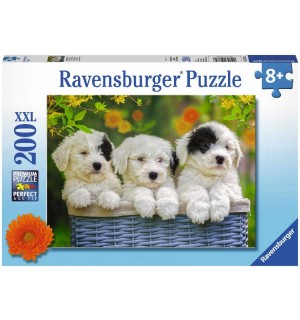 Ravensburger Spiel - Kuschelige Welpen XXL, 200 Teile