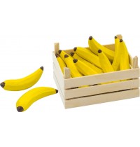 Bananen in Obstkiste, Kiste: 