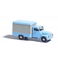 Busch Automodelle - Framo V901/2 Kofferwagen, Blau/Weiß
