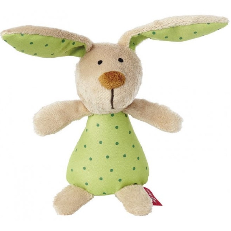 sigikid - Red Stars - Rassel Hase, 13cm